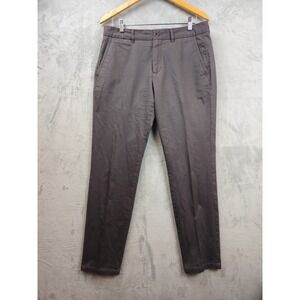 Perk‎ Slim Fit Stretch Pants Mens 33x31 Gray Chinos Performance Preppy